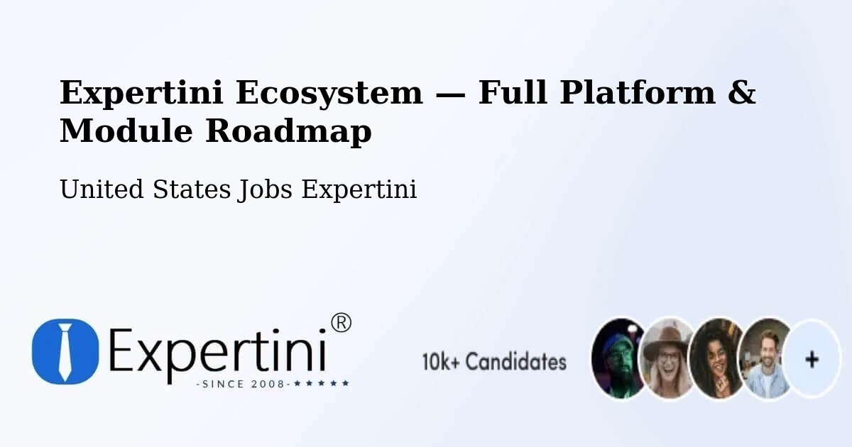 Expertini Ecosystem — Full Platform & Module Roadmap – Summit View